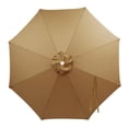 thumbnail image 2 of Patio Banana Umbrella Cover Replacement, 9.84 ft, 8 Ribs, Waterproof Sunshade for Outdoor Garden Pool, Polyester, 1 Pack, 2 of 6