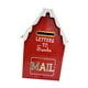 thumbnail image 4 of Christmas Mailbox Caja Decorativa de Hierro para Cartas a Santa con Forma de Casa Accesorio Festivo para Mesa y Escritorio Adecuado para Niños Familia, 4 of 9