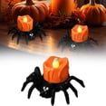 thumbnail image 2 of Halloween Tea Lights Candles Battery Operated Halloween's Flameless LED Candles Flickering Candle For Halloween Decorations, 2 of 9