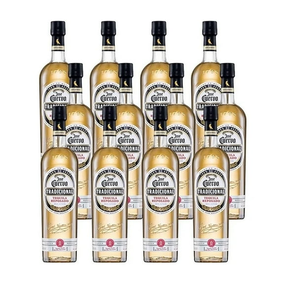 Caja de 12 Tequila Jose Cuervo Tradicional Reposado 950 ml