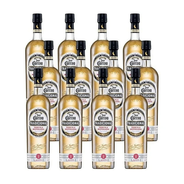 Caja de 12 Tequila Jose Cuervo Tradicional Reposado 950 ml
