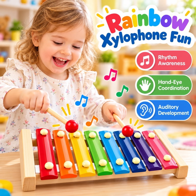 Rirool 38-Piece 6-in-1 Montessori Sensory Toy Set photo 6