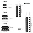 thumbnail image 4 of Organizador de cables de 5 piezas con cinta adhesiva Organizador de cables universal de escritorio, 4 of 8