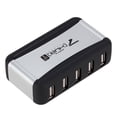 thumbnail image 1 of Hub USB vertical de 7 puertos Divisor USB 2.0 con adaptador de corriente para accesorios de PC Hugtrwg  Para estrenar, 1 of 9