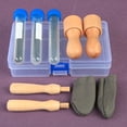 thumbnail image 2 of Needle Felt Set Handmade DIY Felting Kits Needle Felt Kits DIY Plush Dolls Set Handcraft Make Tool Needling Felting Kits, 2 of 8