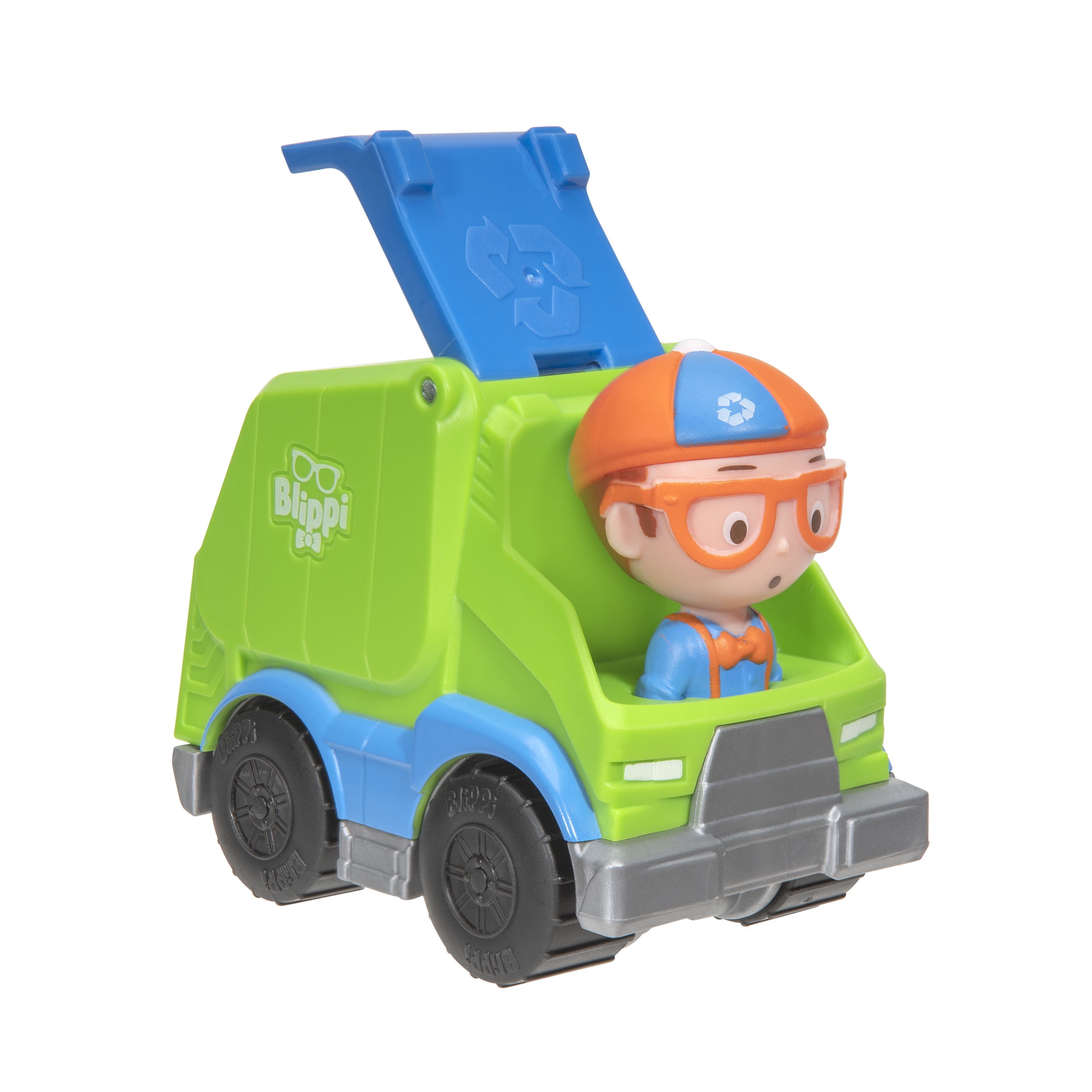 Mini Vehicles Mobile Garbage Truck With Character Toy Figure for Children Blippi for sale online 