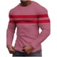 thumbnail image 2 of Blusas y camisas de manga larga con cuello redondo para hombre, ropa deportiva para el hogar, pijamas, camisetas casuales holgadas de color liso, blusa deportiva de poliéster para hombre, 2 of 5