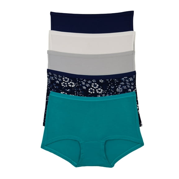 So Smooth Modal Midrise Boyshort 5-Pack | Felina | Panty