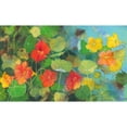 thumbnail image 3 of Botman, Loes 24x16 Black Modern Framed Museum Art Print Titled - Nasturtium 2, 3 of 5