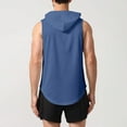 thumbnail image 5 of ZyeKqe Mens Hoodies Active Workout Hooded Tank Tops Sleeveless Athletic Running Trainning Cut off Muscle Gym Shirt, 5 of 10