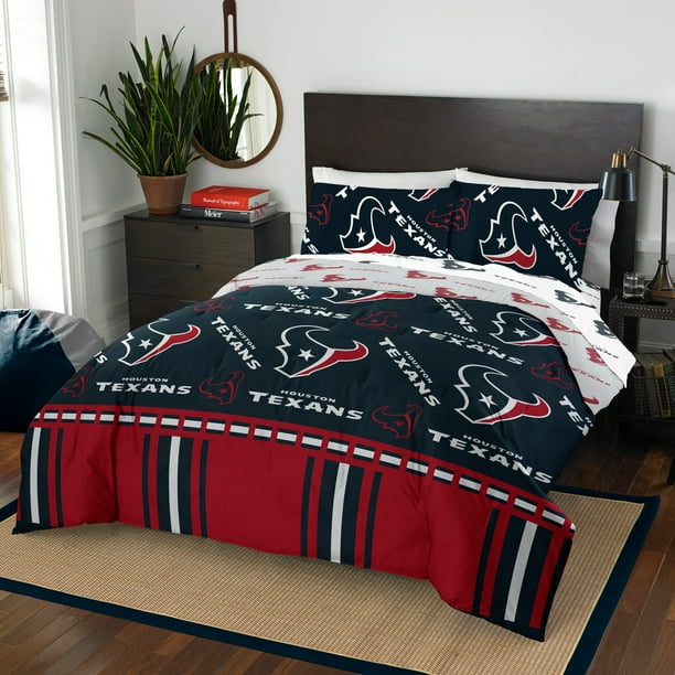 Houston Texans The Northwest Company 5 Piece Queen Bed In A Bag Set Com Houston Texans The Northwest Company 5, Houston Texans Bedding Queen