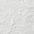 thumbnail image 2 of Better Homes & Gardens White Floral Polyester Matelasse Quilt, King - Breathable, 2 of 5