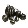 thumbnail image 2 of Calabazas falsas,Calabazas falsas Modelo Calabazas artificiales pequeñas,Calabazas de espuma falsas realistas Lindas calabazas de espuma realistas,Mini simulación de calabazas modelo, 2 of 8
