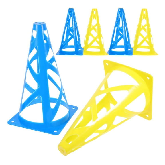 FRCOLOR 6 Pcs for Sports Training Cones 22.50X12.50X12.50CM