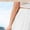 White, variant on Miluxas Women's Plus Size Capri Pants Crinkle Pleated Wide Leg Palazzo Capris Elastic Drawstring Waist Casual Loose Lightweight Cropped Pants White