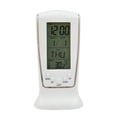 thumbnail image 1 of Flmtop Digital Clock LCD Display Five Buttons ABS LED Digital Alarm Clocks Calendar Desktop Accessory, 1 of 1