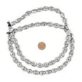 thumbnail image 2 of The Bead Chest Aluminum Skull Beads (14x12mm): Tribal Metal Spacers, 2 of 3