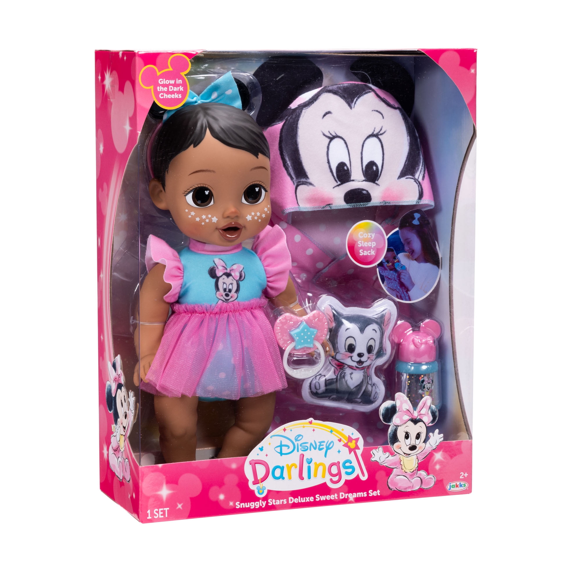 DISNEY DARLINGS SNUGLY STARS MINNIE DOLL