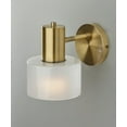 thumbnail image 2 of Adesso 8" Rhodes Wall Lamp, Antique Brass, 2 of 4