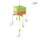 thumbnail image 1 of 1PC Explosion Fishing Hooks Flap Carp String Hook Anti-Winding Spider Hooks Set High Carbon Steel Fishhooks for Stream Tackle He Qiyong unisex, 1 of 2