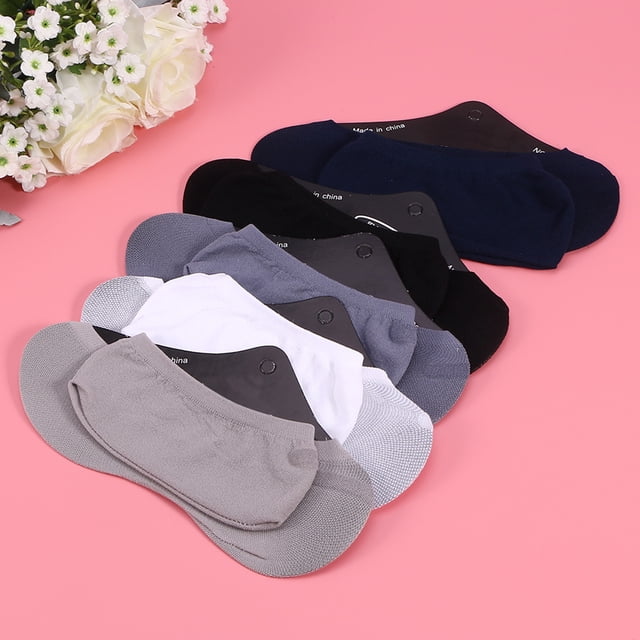 SWETRACE 5Pares Calcetines Invisibles Para Con Agarre Antideslizante Y Material Transpirable