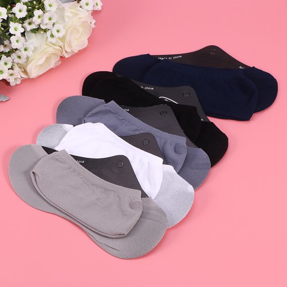 SWETRACE 5Pares Calcetines Invisibles Para Con Agarre Antideslizante Y Material Transpirable