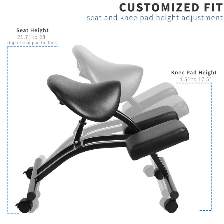 Luxton Home Ergonomic Chair Work from Home Posture Chair with Extra Padding  