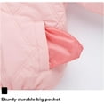 thumbnail image 4 of Baby girls winter coats toddler outerwear snow jackets infant boys warm clothes, 4 of 7
