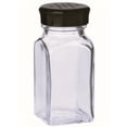 thumbnail image 4 of Trudeau Clear Glass Salt Or Pepper Shaker With Colored Lid - Sold Individually, 4 of 5