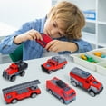 thumbnail image 3 of KukuFun Airplane Toys for Toddlers Ages 1 2 3 4 5 Years Old Boys Girls, Large Transport Spray Aeroplane Toys with 10 Fire Truck Vehicles, 3-6 Years Old Boys Toys, 3 of 8