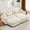 Beige-2S+20, variant on 93.7" Modular Sectional Sofa, 2-Seater Velvet Couch, Deep Seat Cloud Sofa with Bolster Armrests & Pillows, Modern Upholstered Sofa for Living Room, Apartment, Olive Green