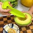 thumbnail image 4 of 2025 New Melon Cutting Tool,Cantaloupe Slicer Fruit Cutter,Portable Cube Watermelon Cutter Slicer,Multifunctional Simple Melon Divider Peeler for Home Party Camping Kitchen Gadget,Melon Slicer, 4 of 7