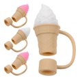 thumbnail image 1 of CRILSTYLEO 4Ud Cubiertas Adorables Para Pajillas Con Exclusivo De Cono De, 1 of 8