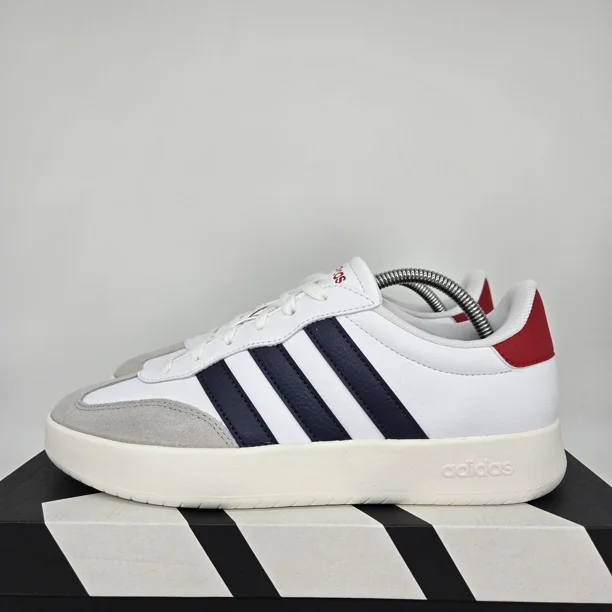 Adi - das Barreda 'White Shadow Navy Scarlet' Men's Shoes IH1228 New