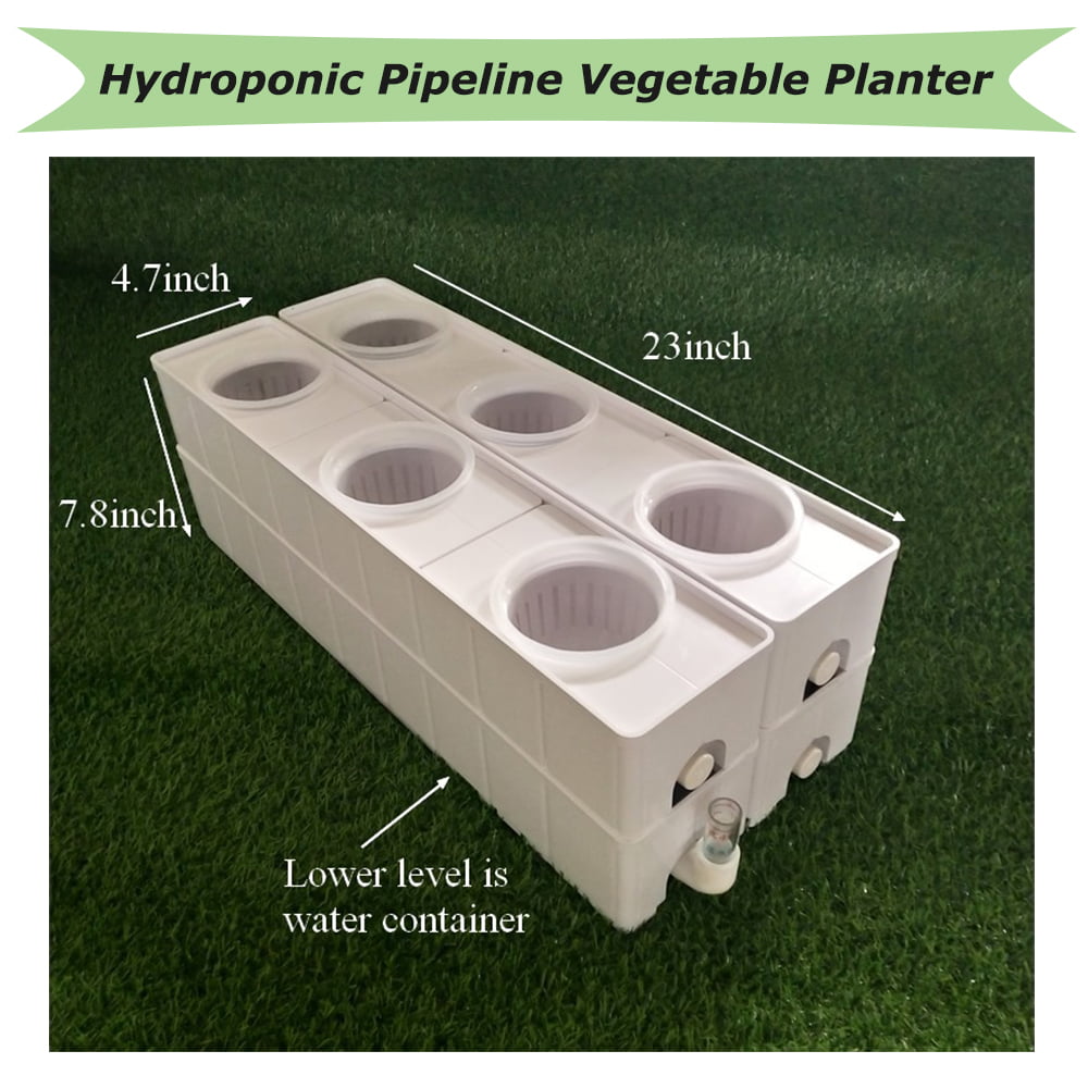 Details about   TECHTONGDA Square Hydroponic 6 Plant Site Grow Kit with Water Container 