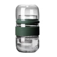 thumbnail image 2 of Juego de té de viaje Sunnimix Tetera Portátil de cristal verde, 2 of 8
