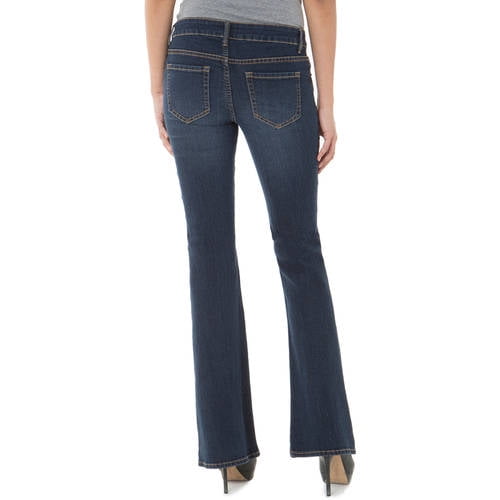 juniors low rise flare jeans