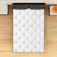 thumbnail image 4 of taoruifang 8 Inch Hybrid Mattress black Full Size Mattress Individually Pocketed Innerspring, Medium Firm, 4 of 8