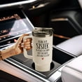 thumbnail image 6 of Sister Birthday Gifts, Mothers Day Gifts for Sisters - 40oz Tumbler with Handle (Cream) - Birthday Gift for Sisters Christmas - Being My Sister is the Only Gift You Need, 6 of 6