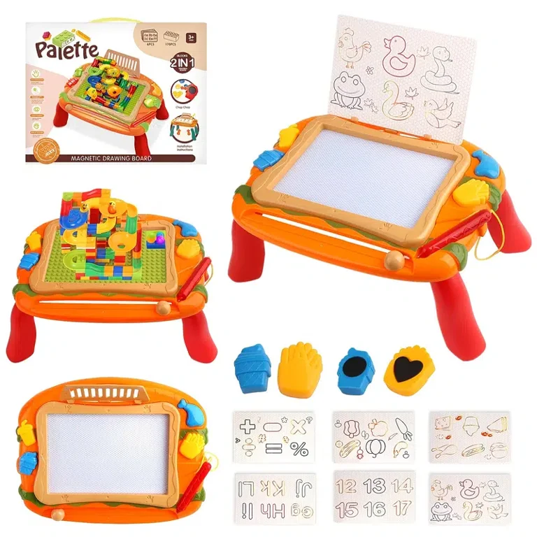 Children Magnetic Drawing Board for Kids Educational Doodle Board Tablet  Writing Pad Travel Drawing Board for Toddlers 1-3 Years