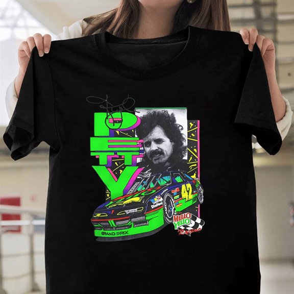 Kyle Petty Vintage NASCAR Racing Mello Yello 42 Driver Retro 90s Graphic Unisex Casual T-Shirt S-5XL