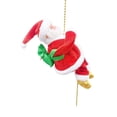 thumbnail image 4 of Adorno Navideño de Papá Noel Eléctrico con Cuerda para Trepar. Divertido Adorno de Papá Noel Trepador para El árbol de Navidad, Chimenea O Pared., 4 of 8