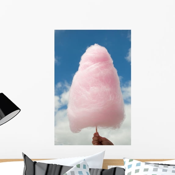 Cotton Candy Wall Mural by Wallmonkeys Peel and Stick Graphic (24 in H x 16 in W) WM41587