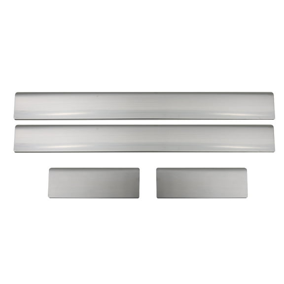 OMAC Door Sill Scuff Plate for Ford Escape 2013-19 / Focus 2000-07 Stainless Steel 4x