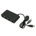 thumbnail image 4 of Controller Adapter, 3 In 1 Low Latency Black GC Controller Adapter  For Game Accessories, 4 of 8