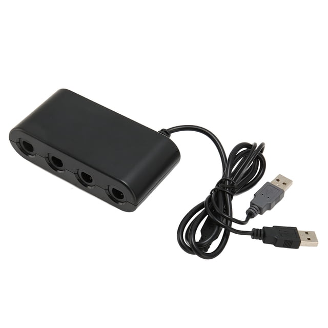 Adaptador De Controlador, Adaptador De Controlador GC De Vibración Profesional 3 En 1 Plug And Play Para Accesorios De Juegos
