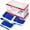 Blue, variant on PLASTICPRO Plastic Utensils Set Disposable Forks, Spoons and Knives Cutlery, Purple, 1000-Pack