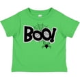 thumbnail image 3 of Inktastic Halloween Boo with Spider and Web in Black Boys or Girls Toddler T-Shirt, 3 of 5