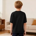 thumbnail image 6 of fatyb Boys Short Sleeve V Neck Tops Casual Solid Color Tee Shirts Boys Loose Lightweight Summer Clothes, 6 of 8
