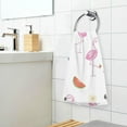 thumbnail image 5 of Pink Flamingo Towels, 2 PCS, Super Soft Absorbent Hand Towel Cotton Bath Towels for Bathroom Hotel Kitchen Spa Gym 16 X 28 Inches, 5 of 7